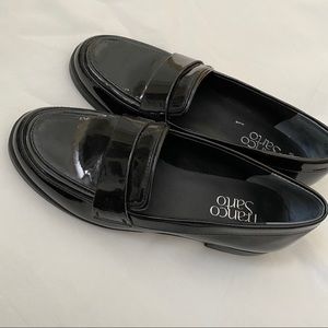 Black loafers